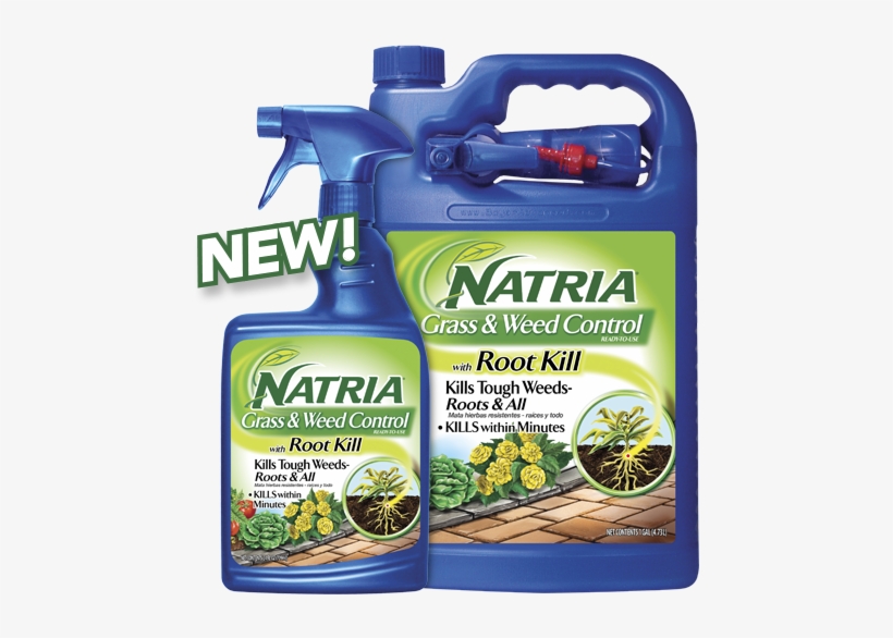 Natria® Grass & Weed Control With Root Kill, transparent png