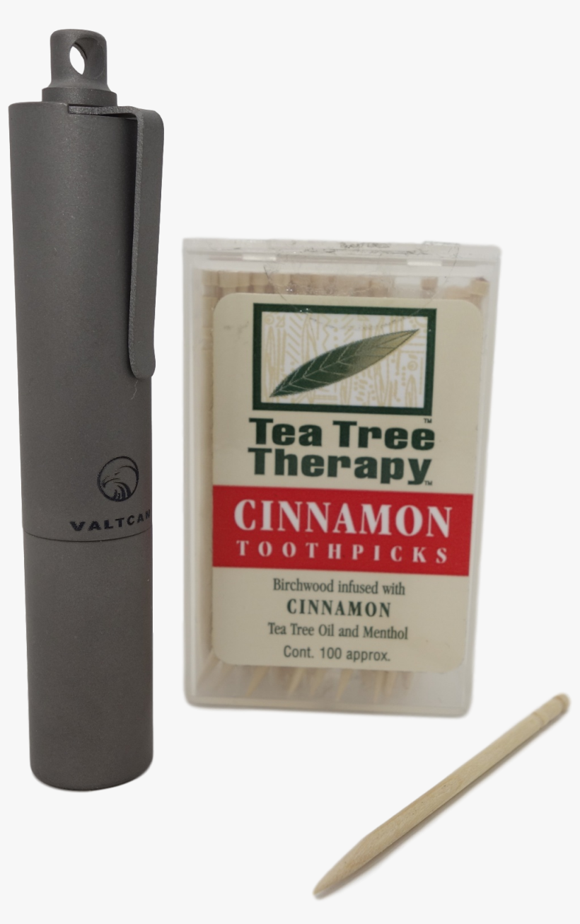 Tea Tree Therapy Cinnamon Toothpicks 100 Count 530x822 PNG Download PNGkit