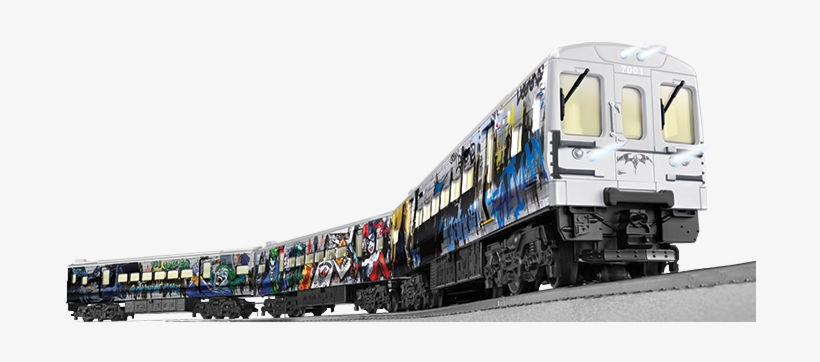 Over At Lionel They Have Partnered Up With Dc Comics - Lionel Dc Comics Batman Remote Subway Set O 6-81475, transparent png
