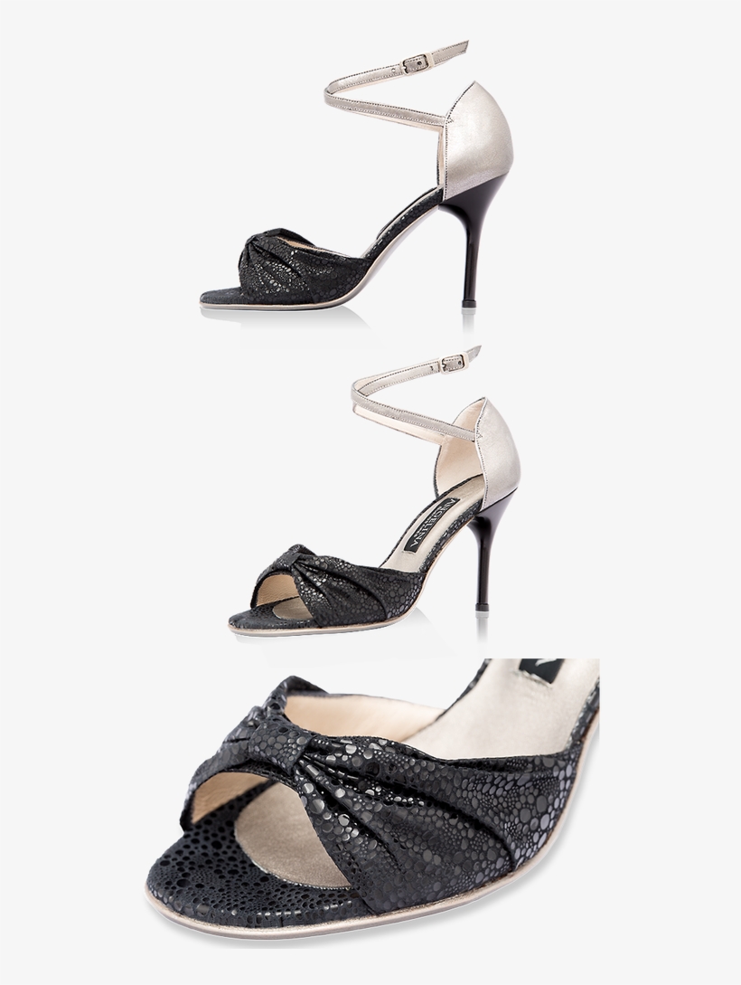 Tbw-430m Cabritilla Peltre X Transfer Negro Burbujas - Basic Pump, transparent png