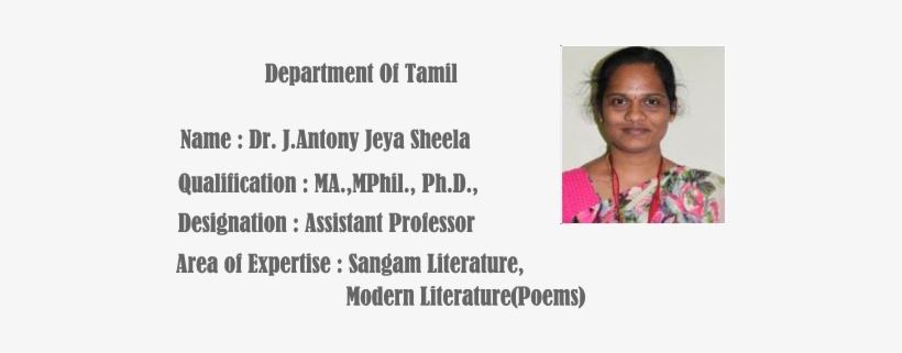 Mrs - R - Kavitha M - A - ,m - Phil - , - Meena Prince Shri Venkateshwara Arts And Science College, transparent png