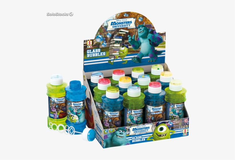 💥 Monstruos S.a. Bote De Pompas / Burbujas 300 Ml., transparent png