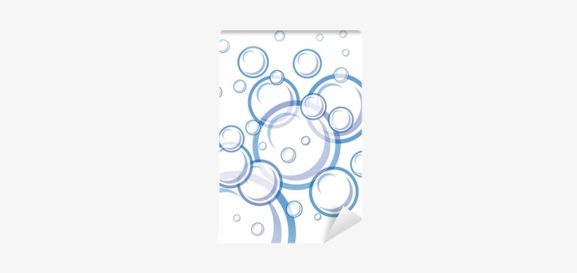 Burbujas Flotando En Fondo Blanco Wall Mural • Pixers® - Clip Art, transparent png