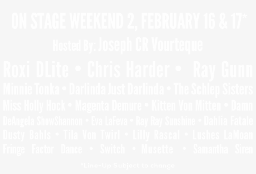 Weekend 2 Lineup - Samsung Logo White Png, transparent png