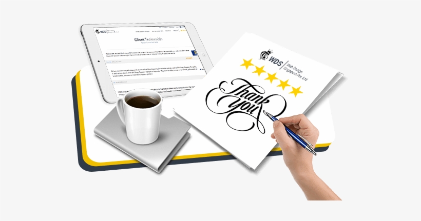Testimonials Main Image - Thank You Rectangle Magnet, transparent png