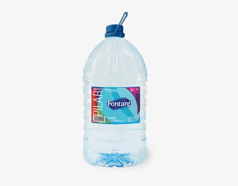 Botella 8 Litros - Fontarel, transparent png