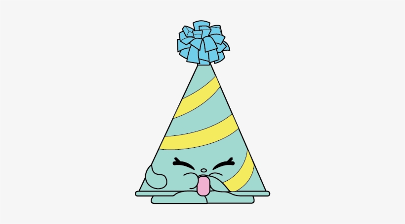 1090 Marty Party Hat Rarity Exclusive - Shopkins Party Hat Character, transparent png