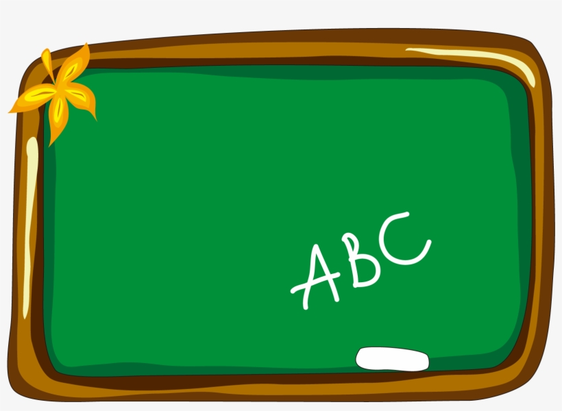 Cartoon Blackboard Transprent Png Free Download Grass - Blackboard Cartoon, transparent png