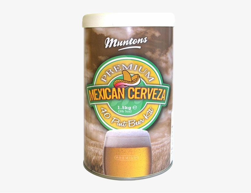 Muntons Premium Mexican Cerveza Home Brew Kit, transparent png