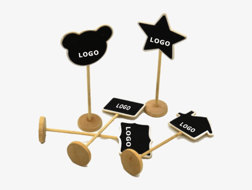 Wooden Mini Table Chalkboard Ornament - Wood, transparent png