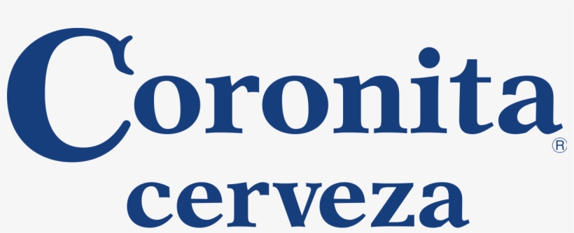 Coronita Cerveza Text Logo Blue - Logo Coronita, transparent png