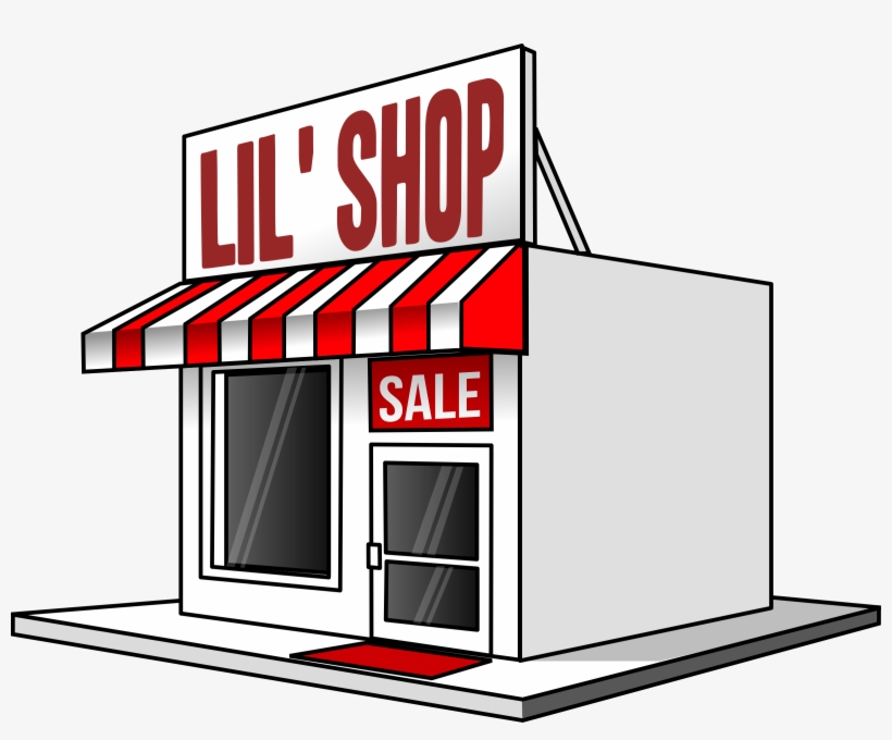 Little Shop - Small Business Clipart, transparent png