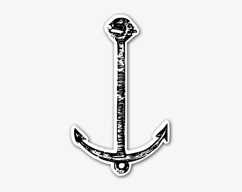 Ancla Clásica Pegatina, transparent png