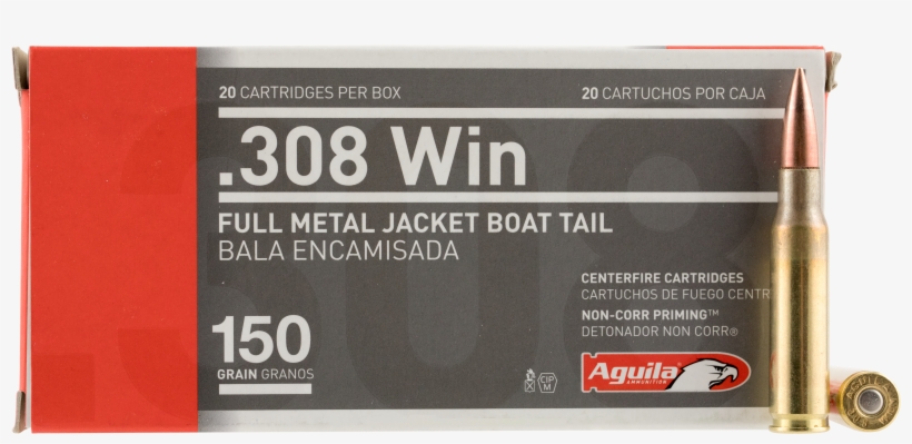 Aguila 1e308110 308 Winchester/7, transparent png