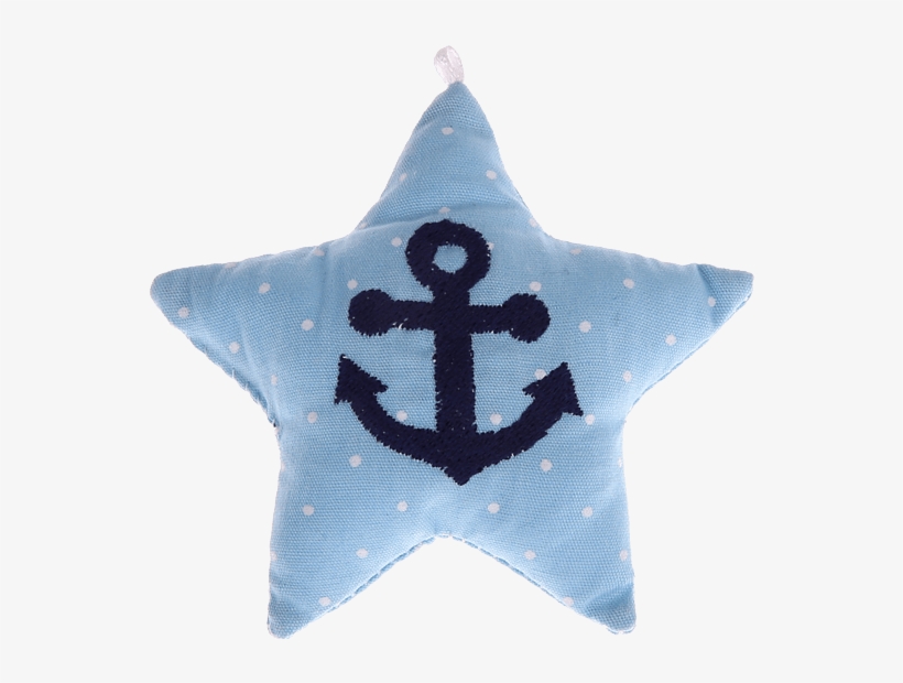 Estrella De Tela Azul Claro Ancla - Airplane, transparent png