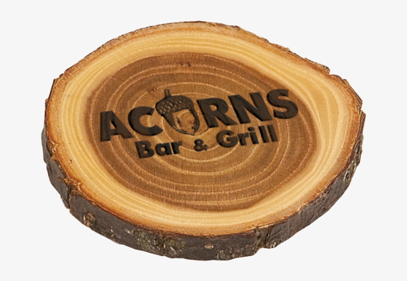 6c704-a Wood Log Coaster - Engraved Wood Coasters, transparent png