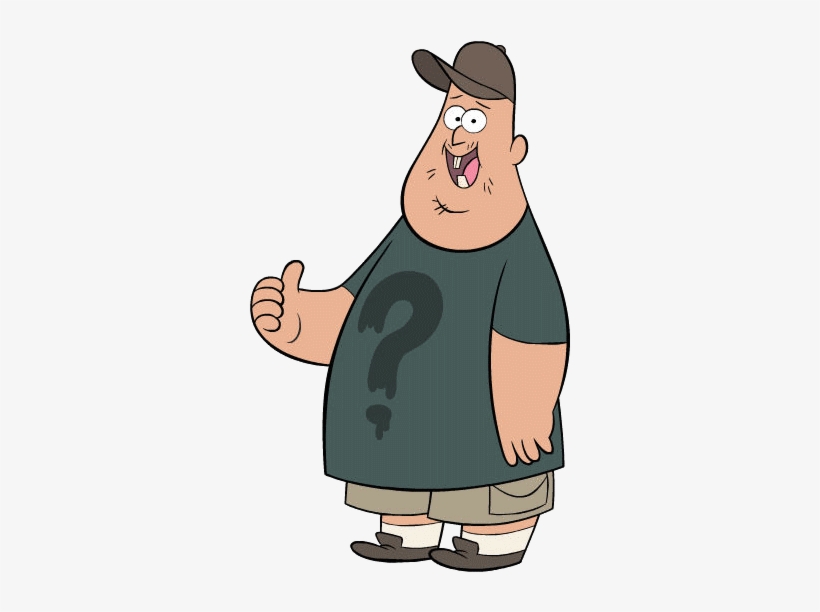 Bolsa De Hielo - Gordito De Gravity Falls, transparent png