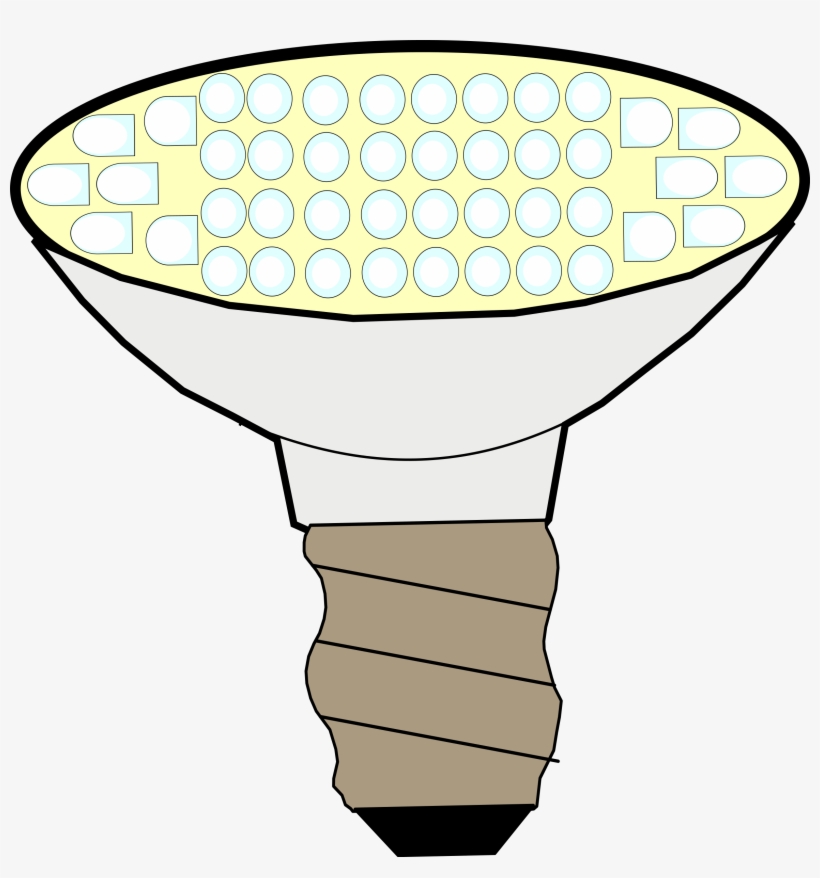 This Free Icons Png Design Of Led Lightbulb, transparent png
