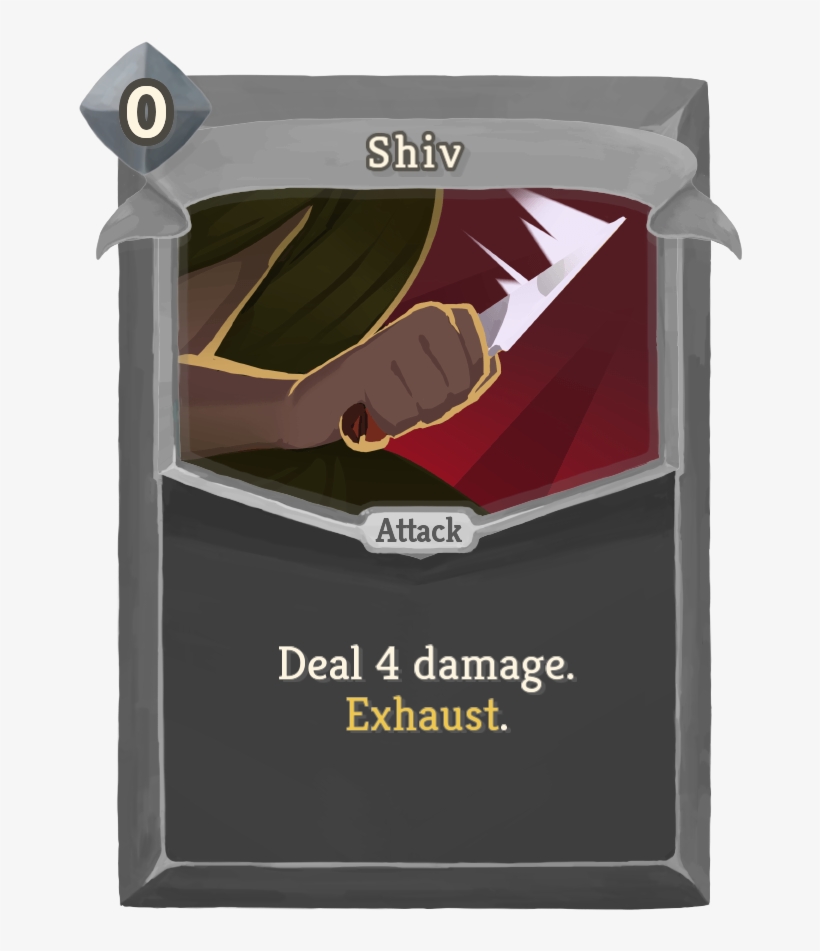 Shiv - Axe Kick Slay The Spire, transparent png