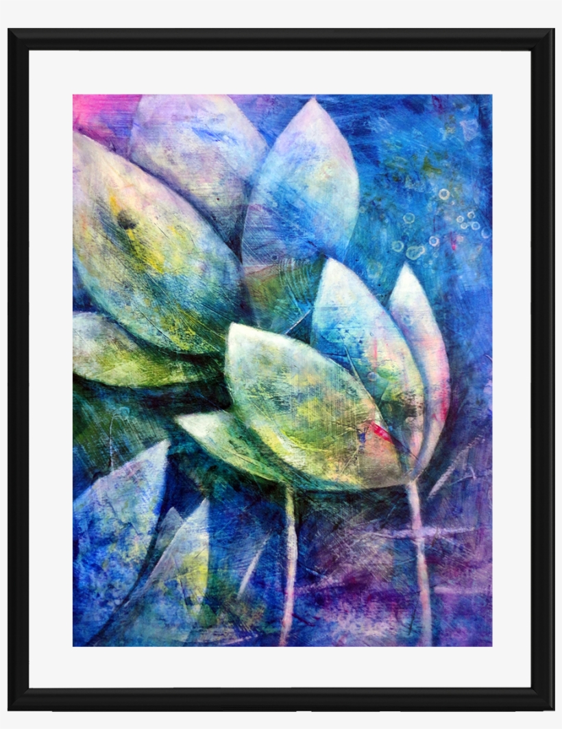 Abstract Art Photo Frame - Painting, transparent png