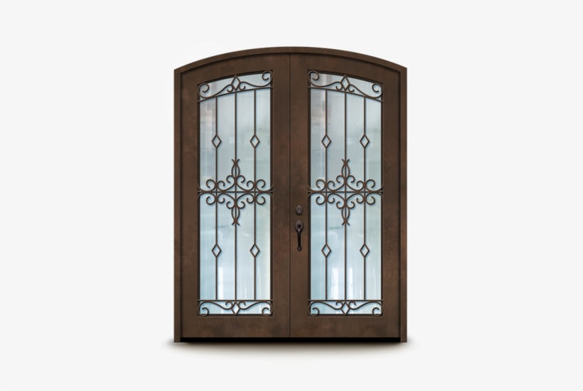 Classic - Double Doors - Eyebrow Arch - Casa Png, transparent png