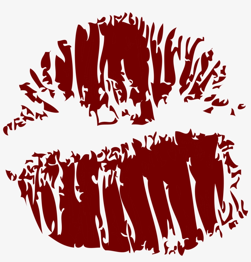 Logo Watercolor Kisses Transprent Png Free Download - Lip, transparent png