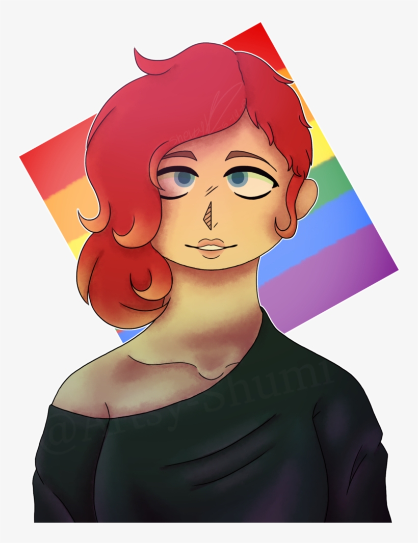Artsy Drawing Portrait - Drawing, transparent png