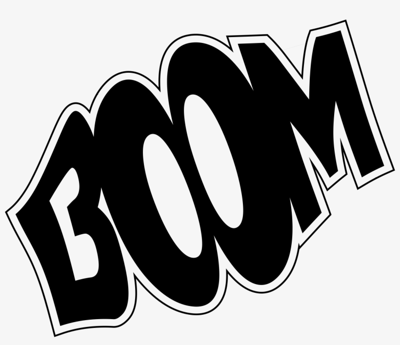 This Free Icons Png Design Of Boom Onomatopoeia, transparent png
