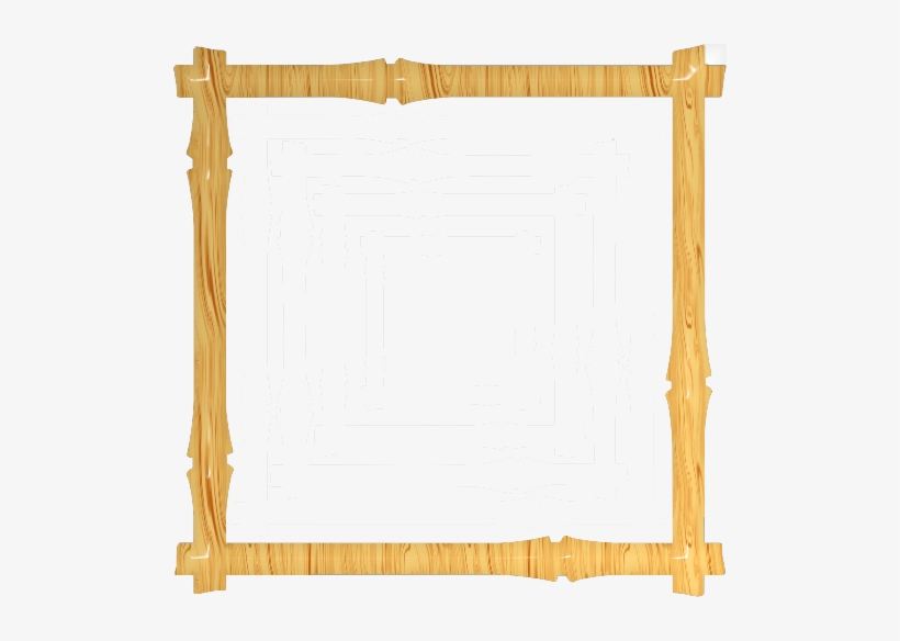 Wood Frame Png Innovative Wood001 - Cartoon Picture Frame Png, transparent png