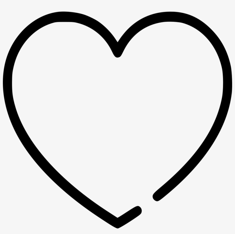 Love Comments - Сердце Трафарет Для Вырезания, transparent png