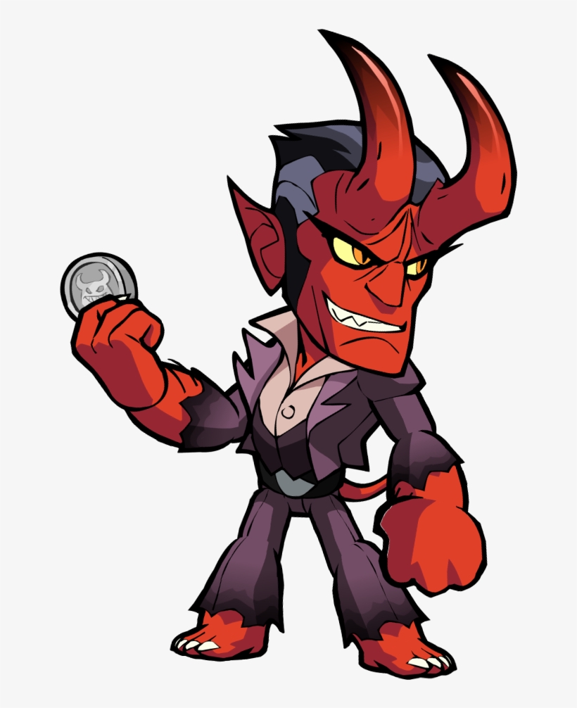 Cross Devil Cross Classic Colors - Brawlhalla Cross Png, transparent png