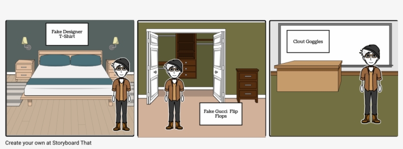 How To Flex On A Budget - Cartoon, transparent png