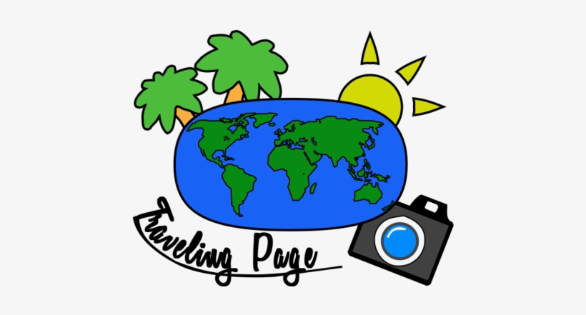Pages Traveling Page - Blank World Map Outline, transparent png
