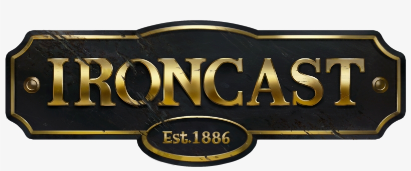Ironcast Large Logo - Label, transparent png