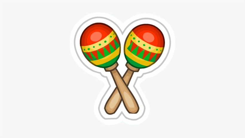 Cinco Celebration - Maracas Clipart, transparent png