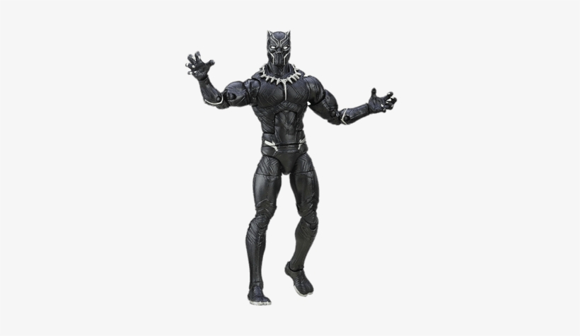 Black Panther Action Figure - Marvel 6-inch Legends Series Black Panther Figure, transparent png