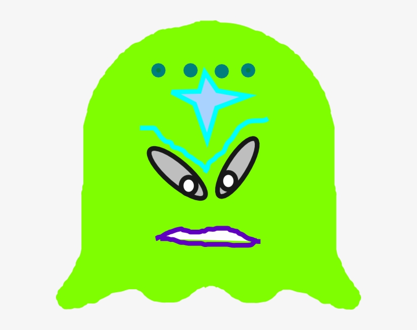 How To Set Use Pacman Alien Clipart, transparent png