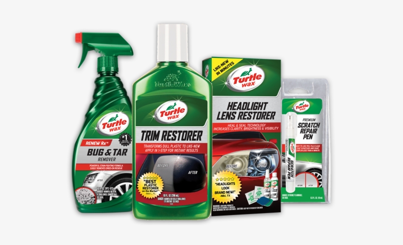 Part Of The 'renew / Restore' Range - Turtle Wax T-240kt Headlight Lens Restorer Kit Single, transparent png