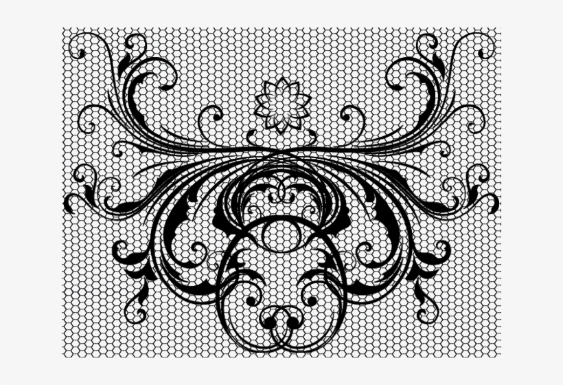 Black Night Lace By Tiffli On Deviantart Clip Art Stock - Tarjeta Para Regalos Splash Sin Impresión, transparent png