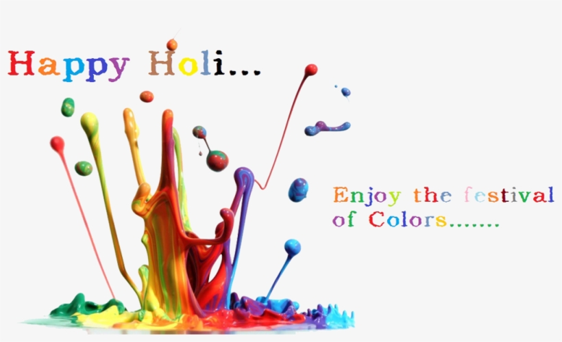 Happy Holi Images 2018, transparent png