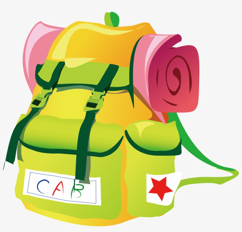 Travel Backpack - Backpack Png Clipart, transparent png