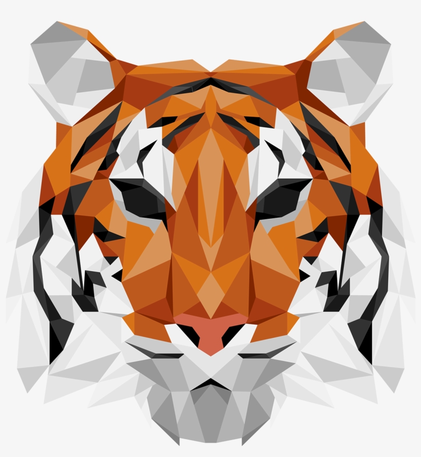 Clipart Free On Behance - Bengal Tiger, transparent png