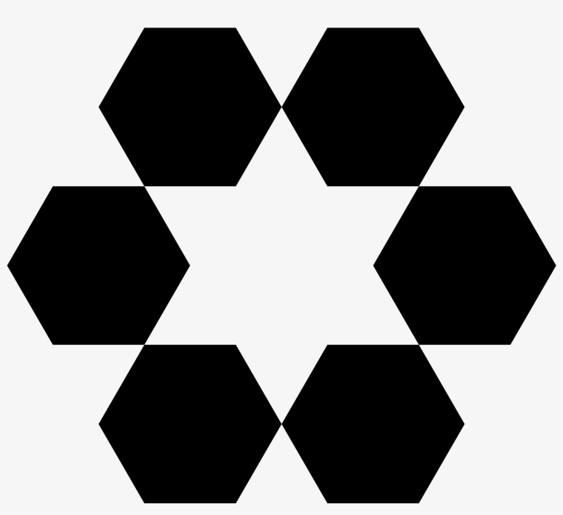 Hexagonal - Hexagono Fractal, transparent png