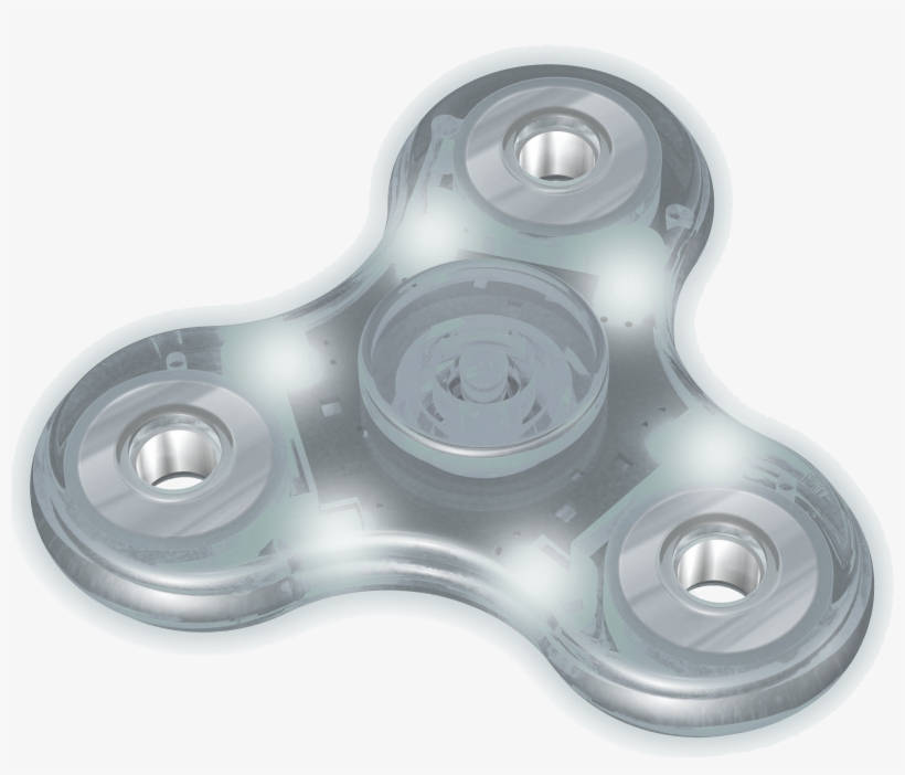 Color Changing Led Fidget Spinner W/metal Bearings - Goodtimes - Gtspin200l - Color Changing Led Fidget, transparent png