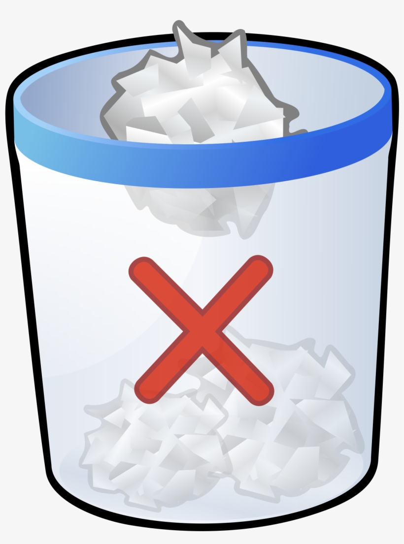 Trash Can Svg Clip Arts 456 X 593 Px, transparent png