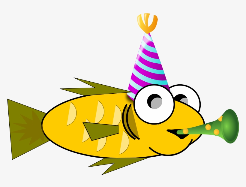 Fishing Birthday Seafood - Fisk Fødselsdag, transparent png