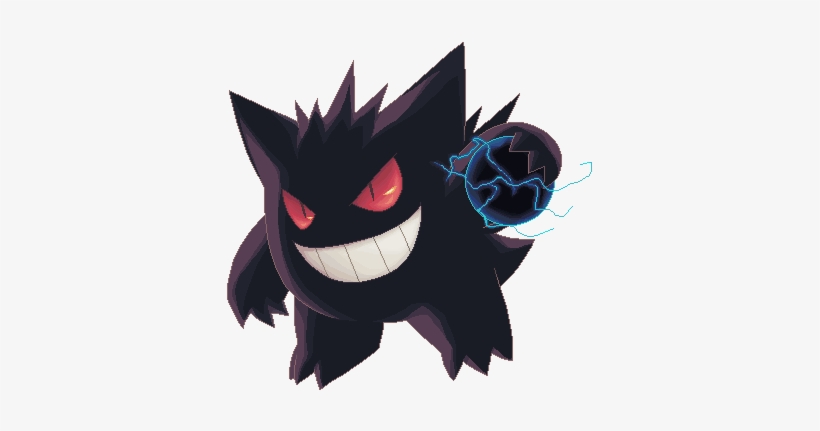 No Caption Provided - Gengar Bola Sombra, transparent png