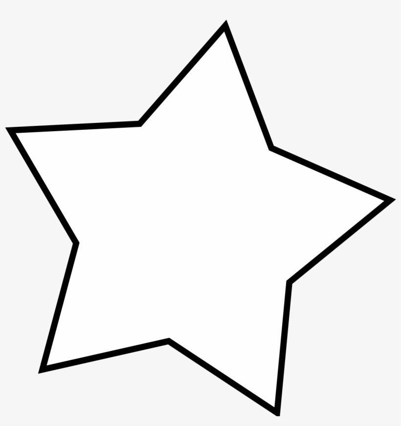 Stars Clipart Black And White - Clip Art, transparent png