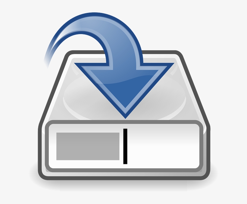 Hard Drive, Disk, Saving, Data, Add, Arrow, Icon - Backup, transparent png