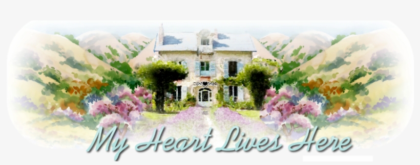 She Shared Her Spring Backyard - French Country Cottage In Provence Rings, Thistle/tan/light, transparent png